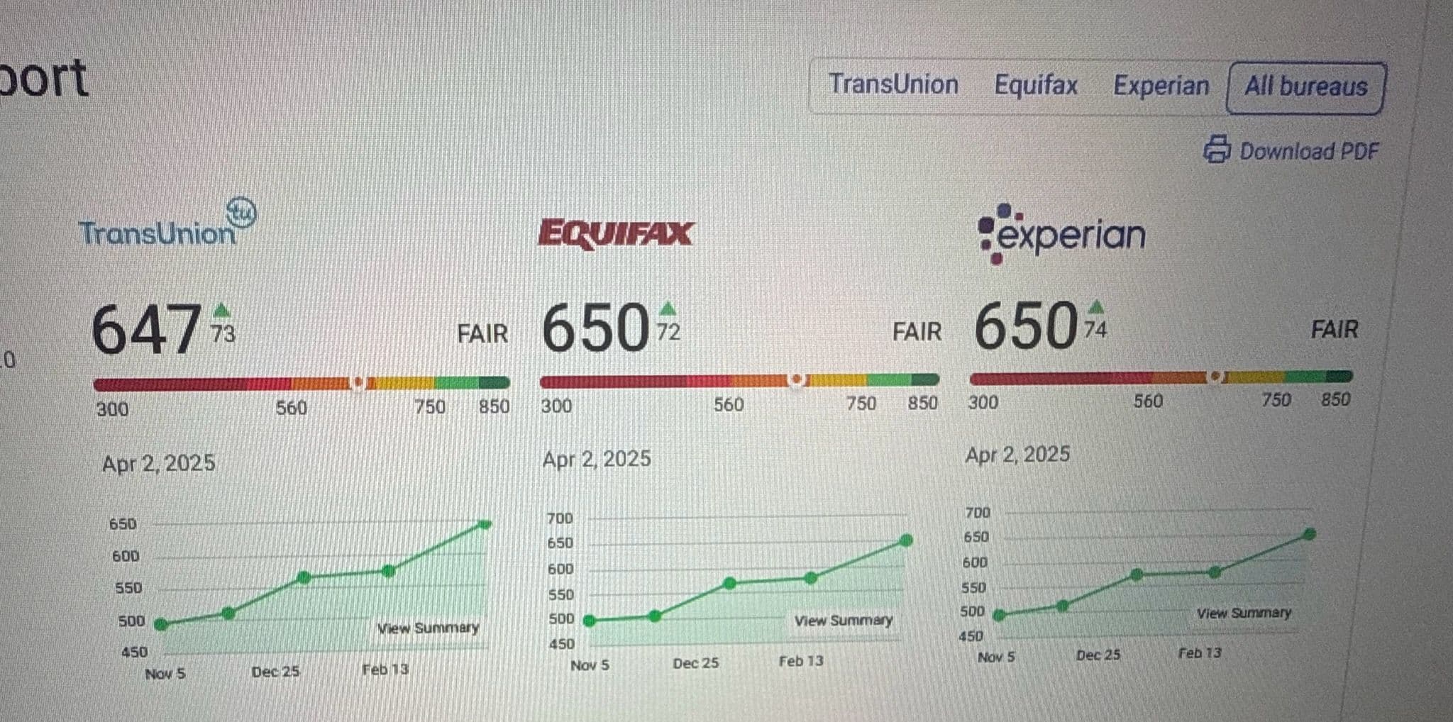 Project Credit Score Improvement Success image
